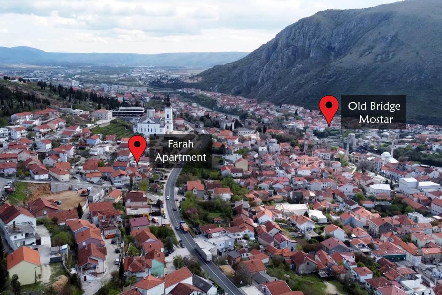 Farah Apartment Mostar Eksteriør billede