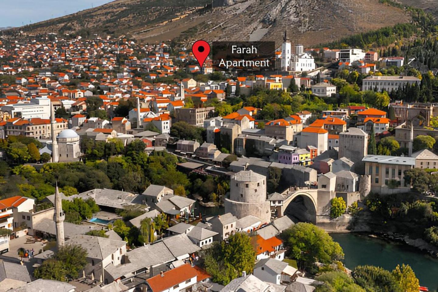 Farah Apartment Mostar Eksteriør billede